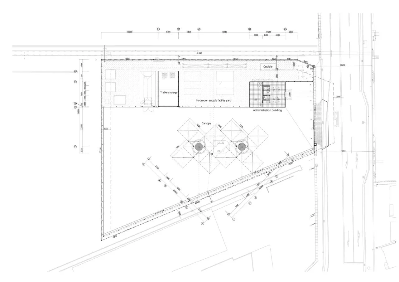 BIM Architecture | 'Hydrogen' Cloud, East Asia Synthetic Tokushima Hydrogen Station/Senxia Building Research Institute