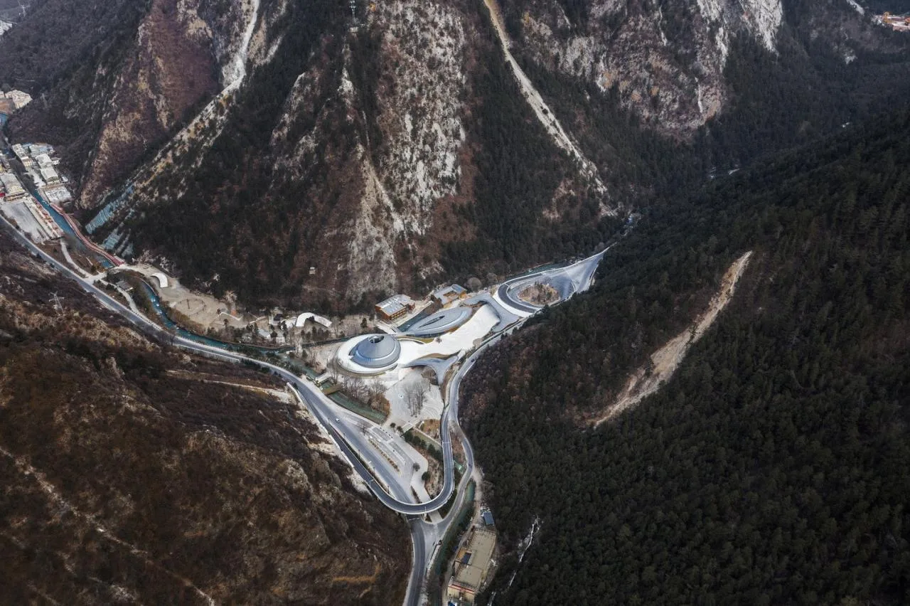 BIM Architecture | Jiuzhaigou Valley Scenic and Historic Interest Area Valley Entrance Three dimensional Tourist Service Center/Tsinghua University Architectural Design and Research Institute