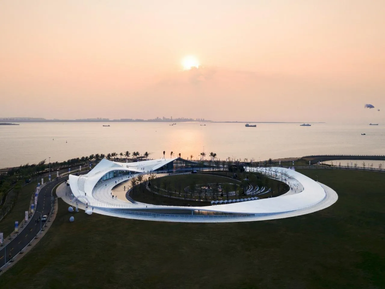 BIM Architecture | Sky Mountain, Haikou Bay No. 6 Seaside Station/Fujimoto Shosuke Architecture Firm