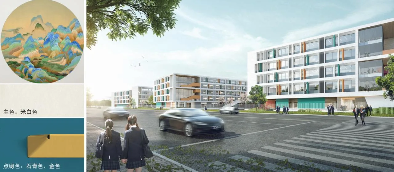 BIM Architecture | Folding Campus · Suzhou Jinyan Road High School/Jianhe Architecture