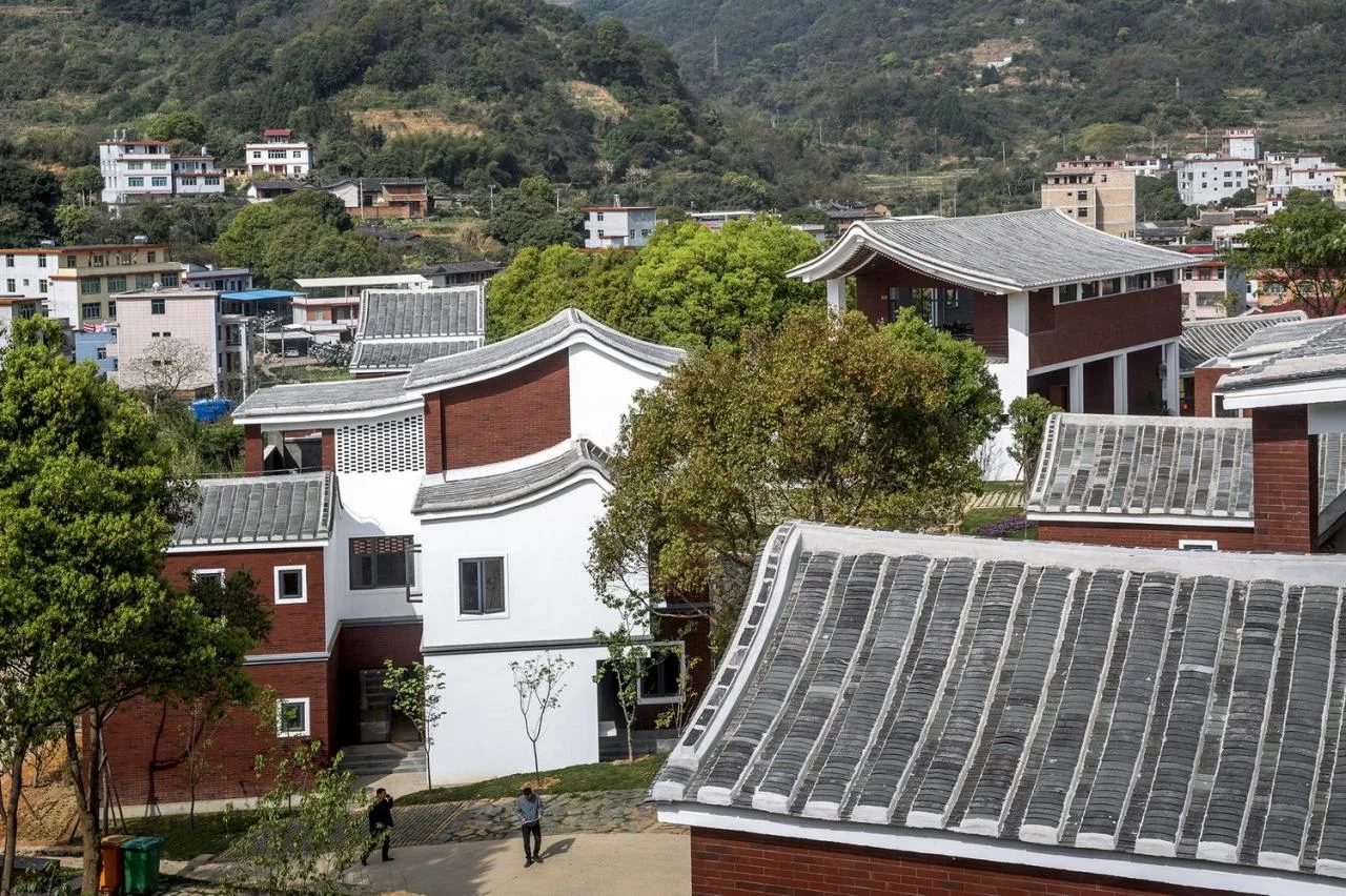 BIM Architecture | Exploring New Models for Rural Housing Construction: Yongchun County's New Era Rural Community/Three Culture Architecture