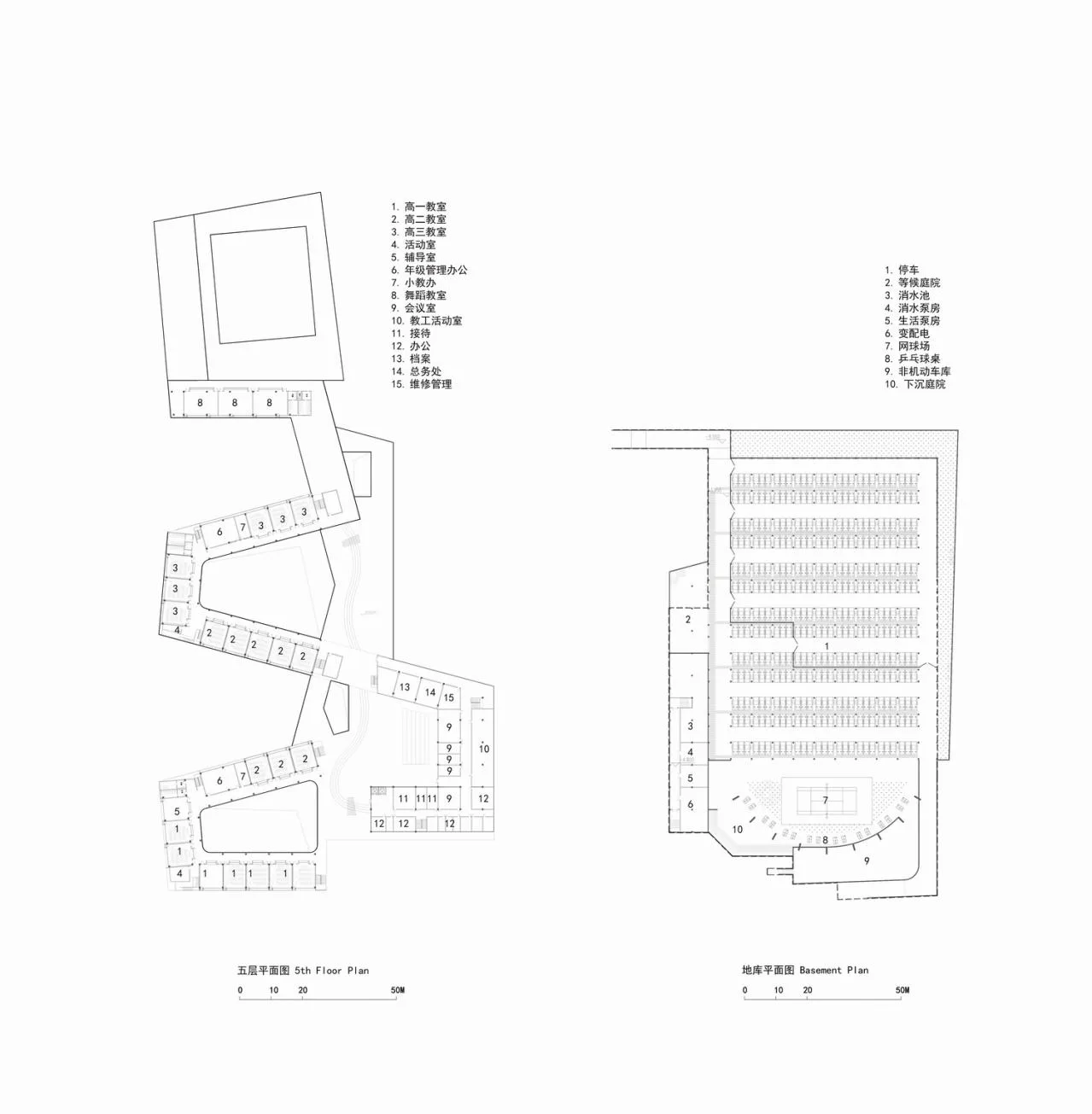 BIM Architecture | Folding Campus · Suzhou Jinyan Road High School/Jianhe Architecture