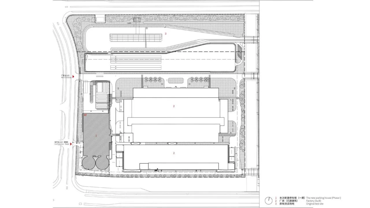 BIM Architecture | Bosch Automotive Parts Project S215 Parking Building (Phase I) in Zone 3/Zhongheng Design Group