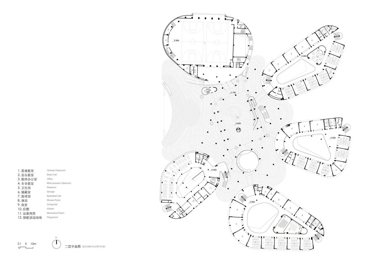 BIM Architecture | Haikou Jiangdong Huandao Experimental School/Ji · Architectural Firm