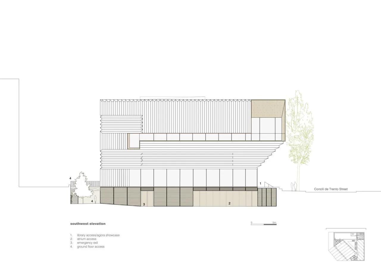 BIM Architecture | Gabriel Garcia Marquez Library/SUMA Arquitectura