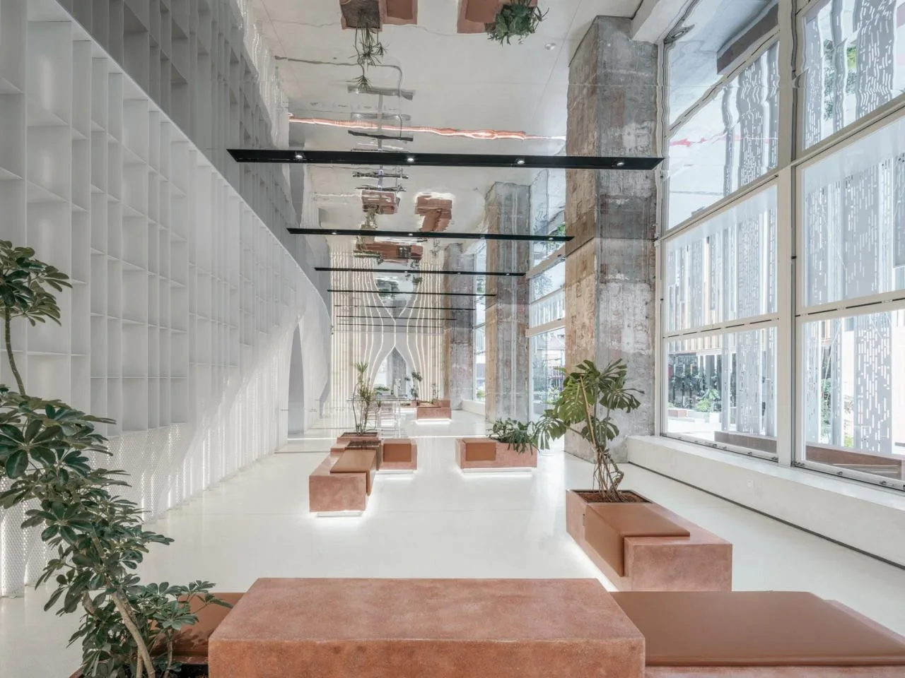 BIM Architecture | Steel Rain: Deby Shanghai Book City WE Renovation Design/Wutopia Lab
