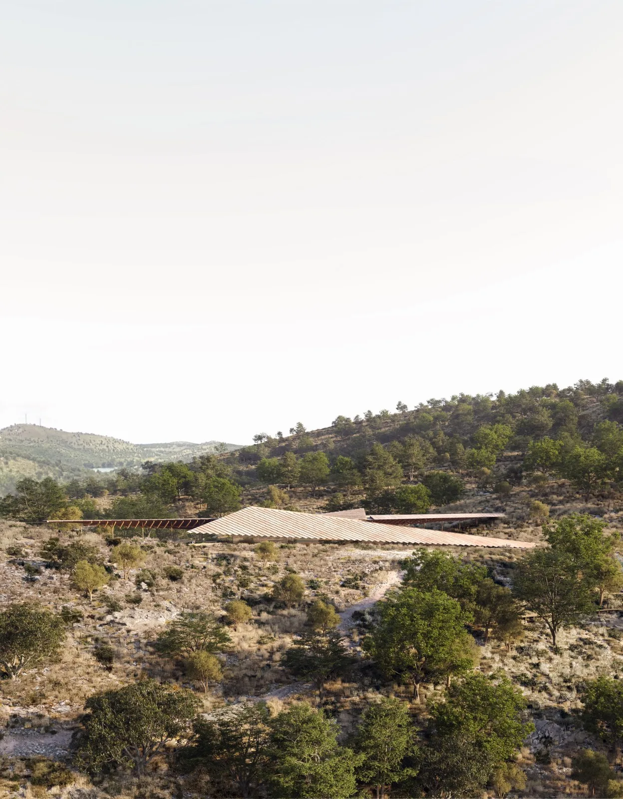 BIM Architecture | Narrative: World Heritage Butrint National Park Visitor Center Competition/Kengo Kuma