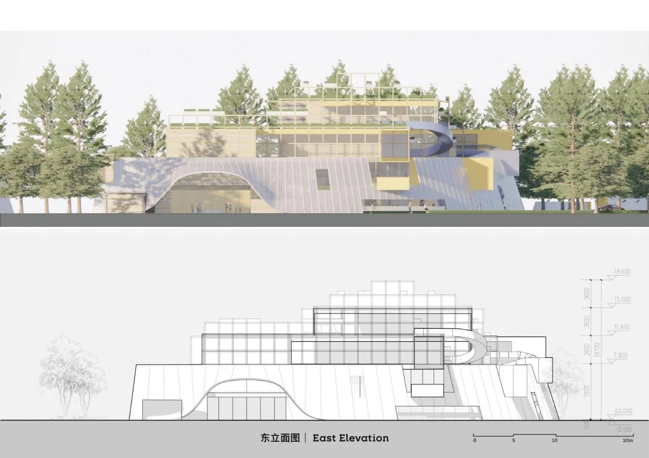 BIM Architecture | Sanliting Kindergarten: Lighting up the Spark of the Community/GOA Elephant Design+Jiangnan Management Winning Bid Proposal