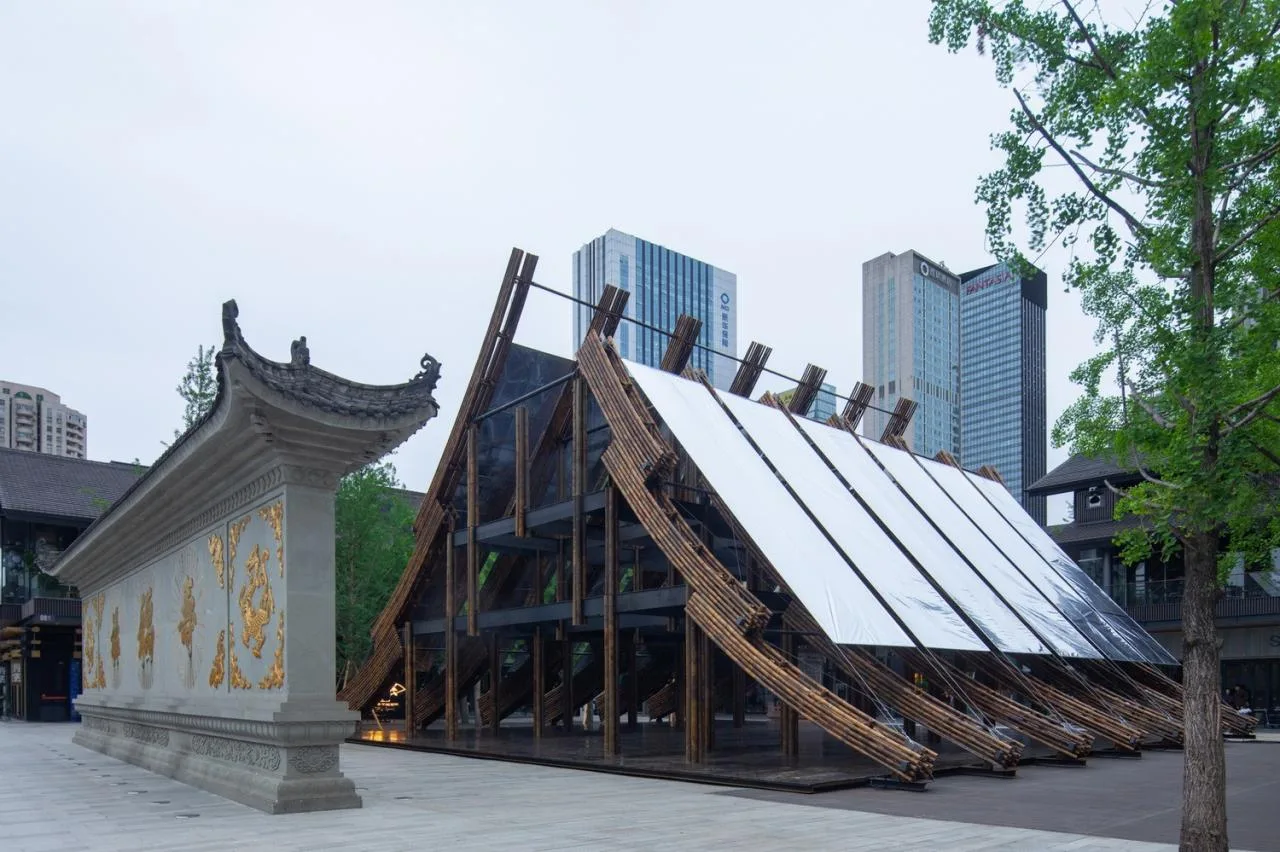 BIM Architecture | Between Skies and Snacks, Through Doumo Qian/Bare Building Renewal Architectural Design Firm