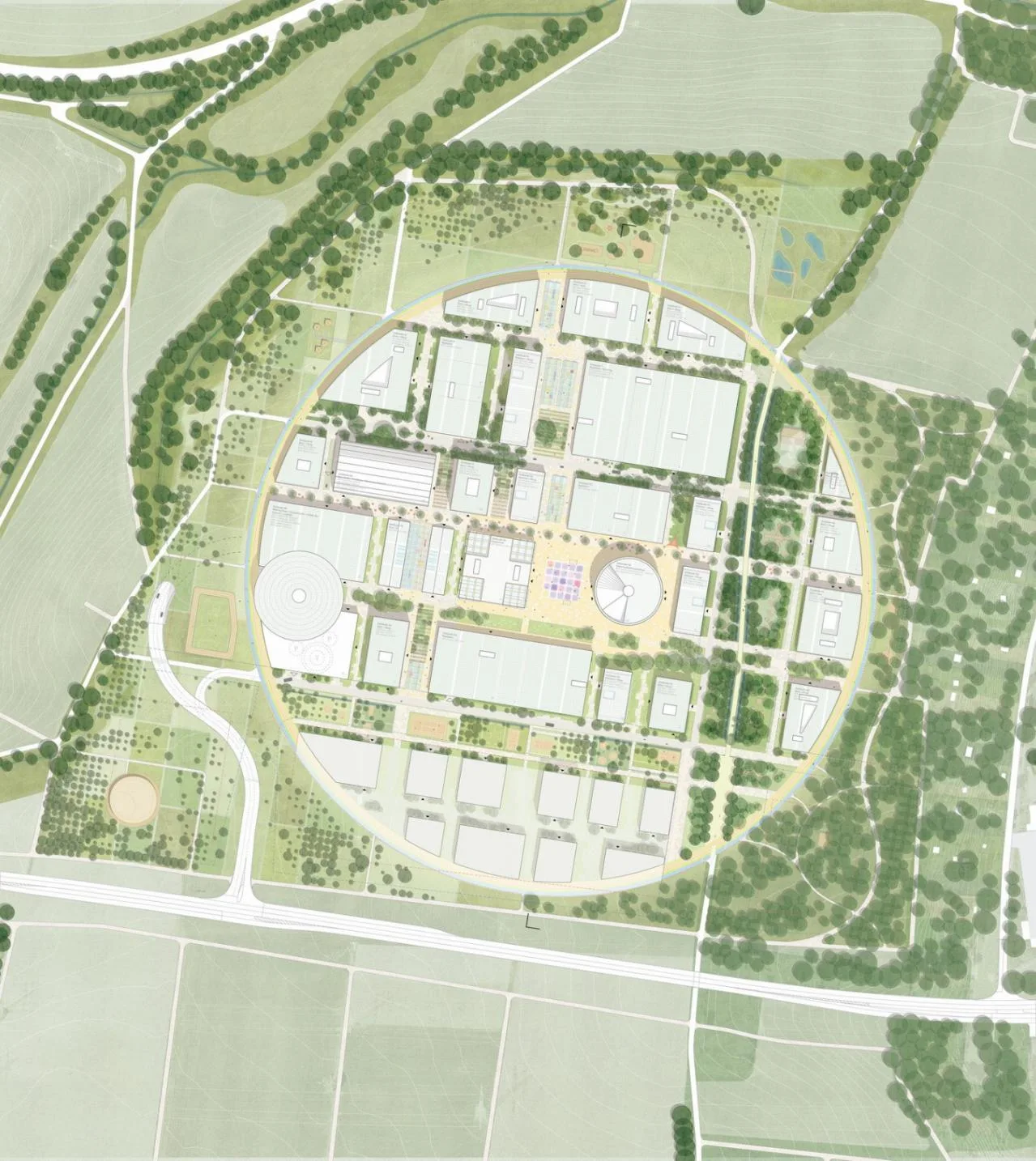 BIM Architecture | Germany Heilbronn Artificial Intelligence Park Innovation Park/MVRDV