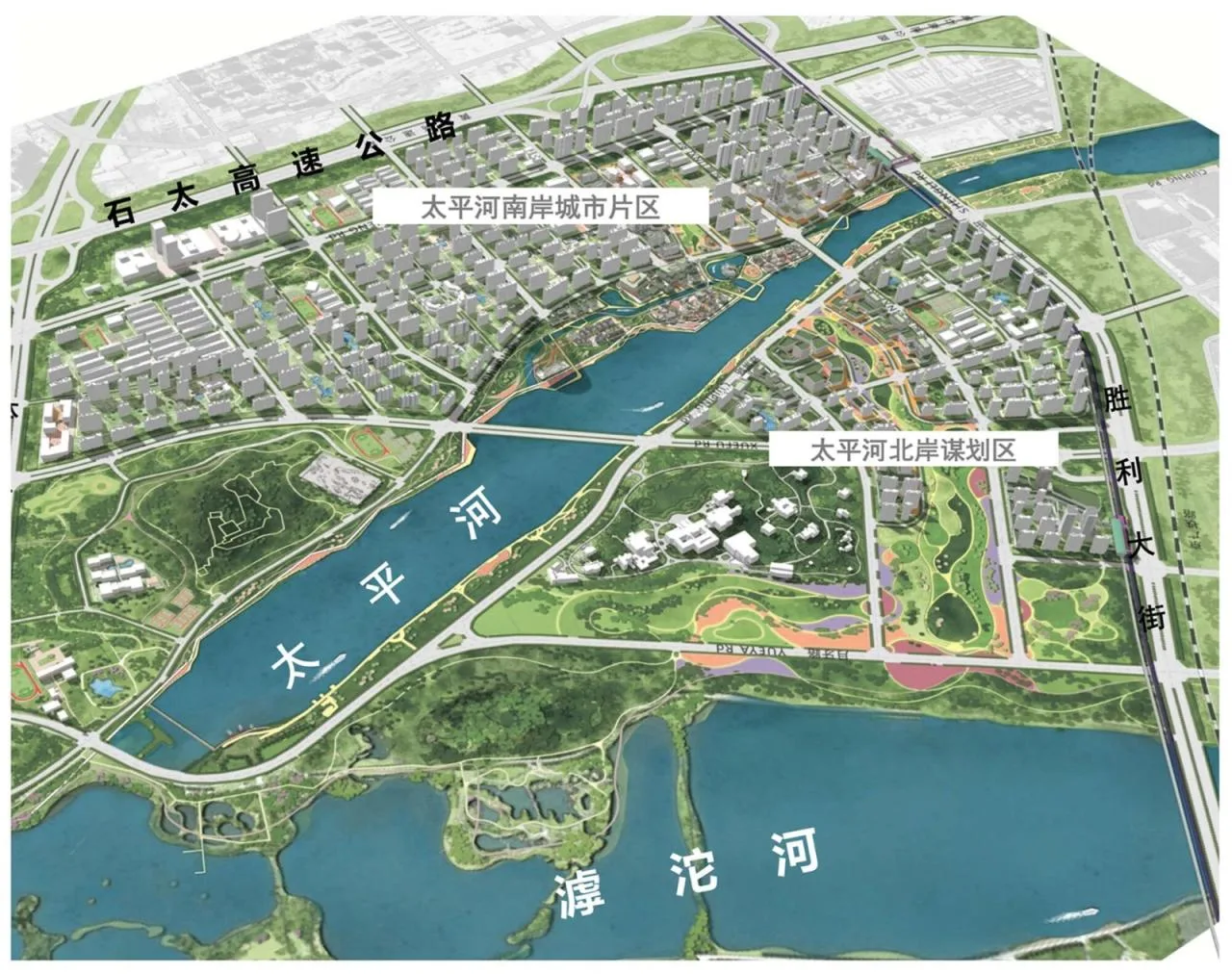 BIM Architecture | Shijiazhuang Taipinghe Urban Area Exhibition Center/Zhang Lei United Architectural Firm