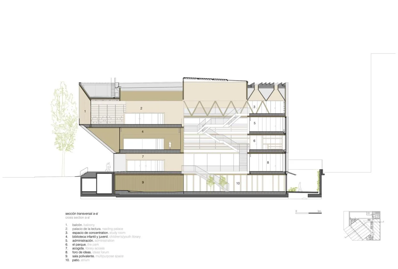 BIM Architecture | Gabriel Garcia Marquez Library/SUMA Arquitectura