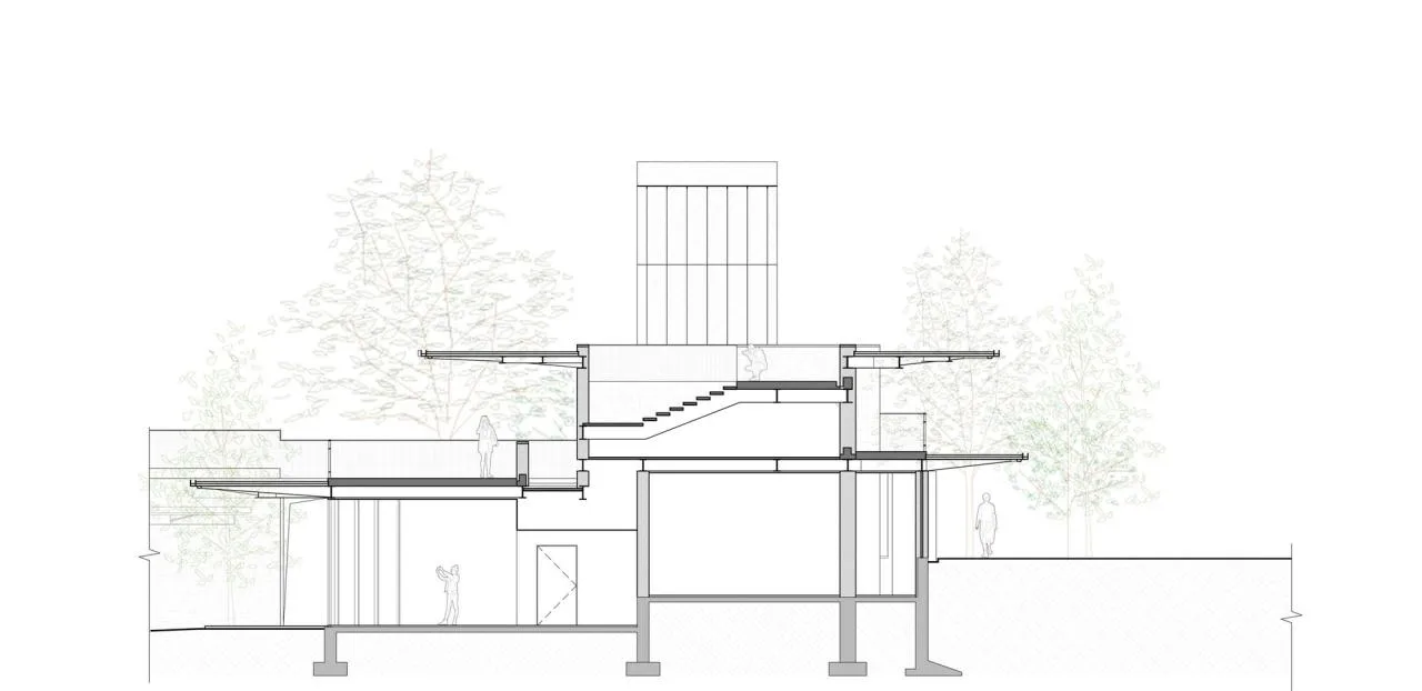 BIM Architecture | Landscape Design/Original Design Studio for the Second Level Station and Surrounding Areas of the Phase I Ring West Lihu Greenway in Nanshan District, Shenzhen