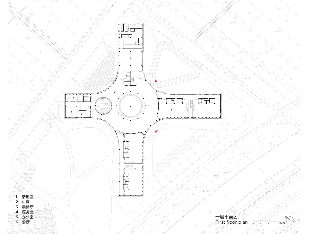 BIM Architecture | Education Hub: HIS Hangzhou International School/Zhu Peidong line+Architecture Firm gad