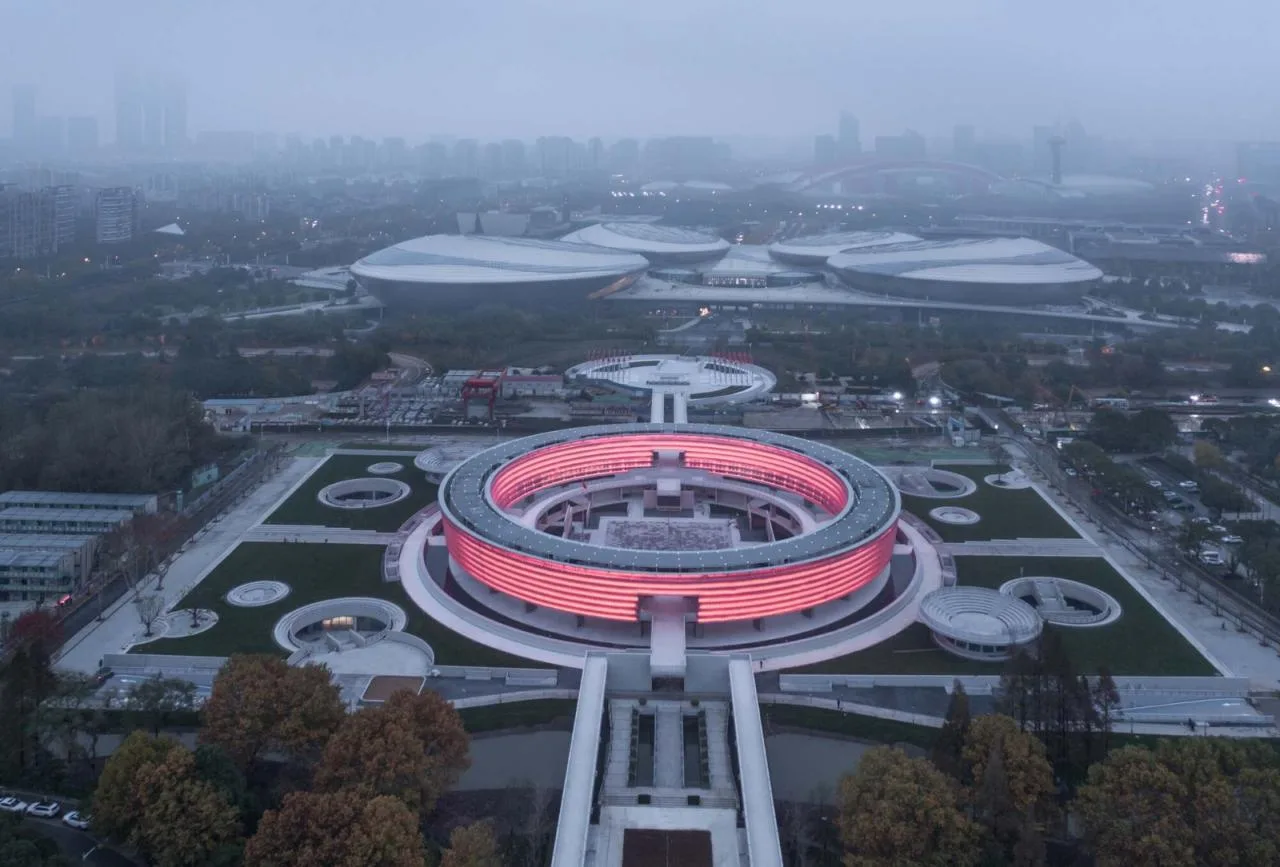 BIM Architecture | Nanjing Green Expo Park Urban Living Room Improvement Project/Zhang Lei Design Research