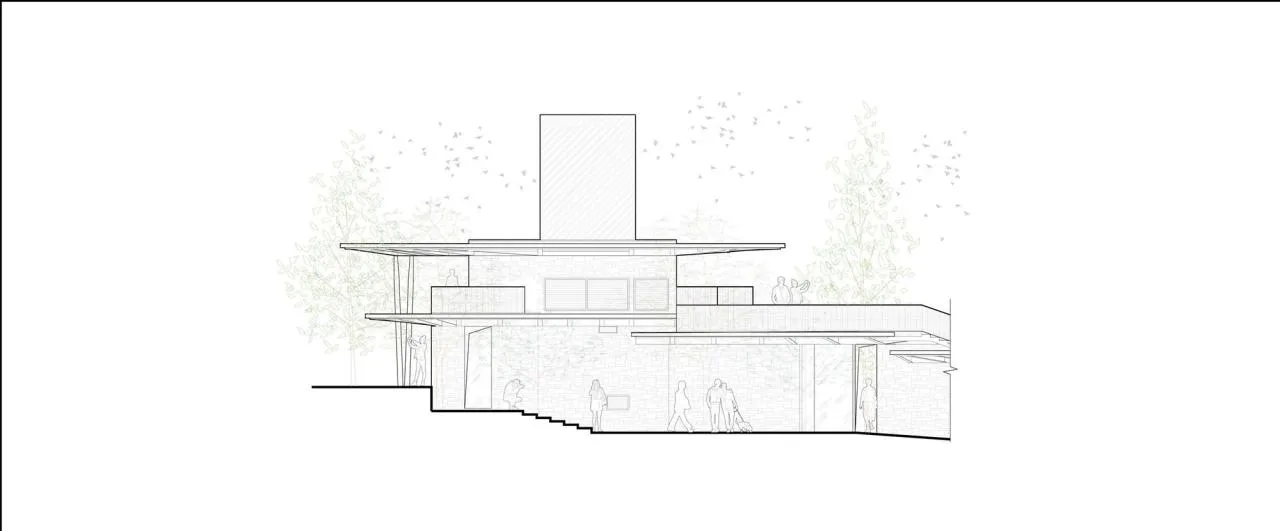 BIM Architecture | Landscape Design/Original Design Studio for the Second Level Station and Surrounding Areas of the Phase I Ring West Lihu Greenway in Nanshan District, Shenzhen
