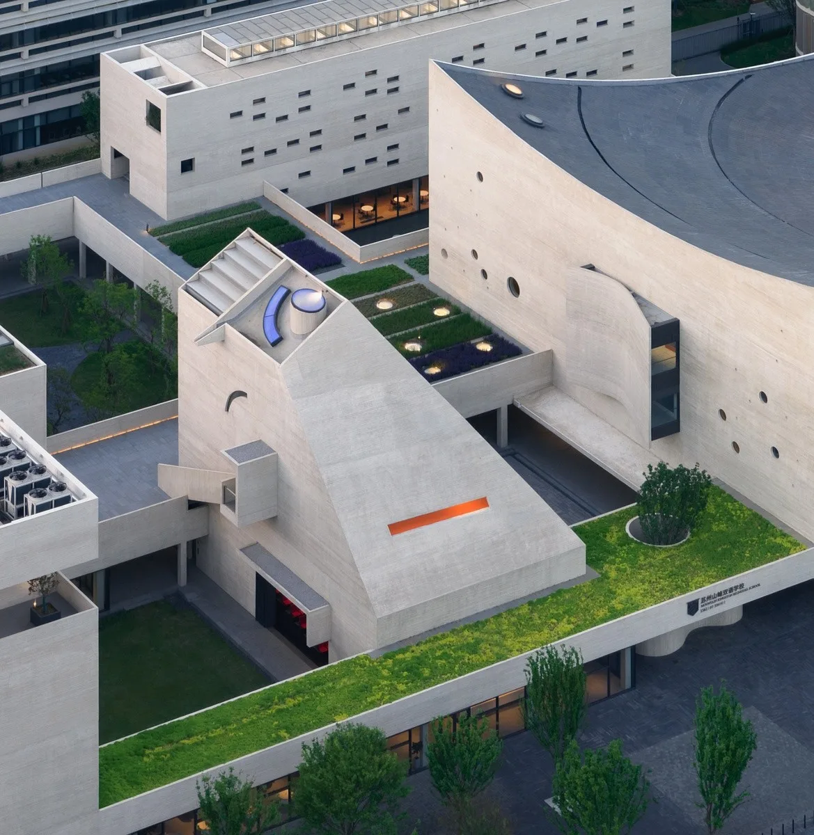 BIM Architecture | Shanfeng Academy, Suzhou Shanfeng Bilingual School Cultural and Sports Center/OPEN Architecture Firm