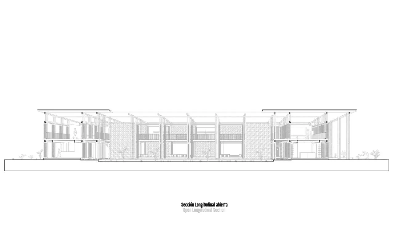 BIM Architecture | Weaving Community Productivity Development Center/Natura Futura Arquitectura+Juan Carlos Bamba