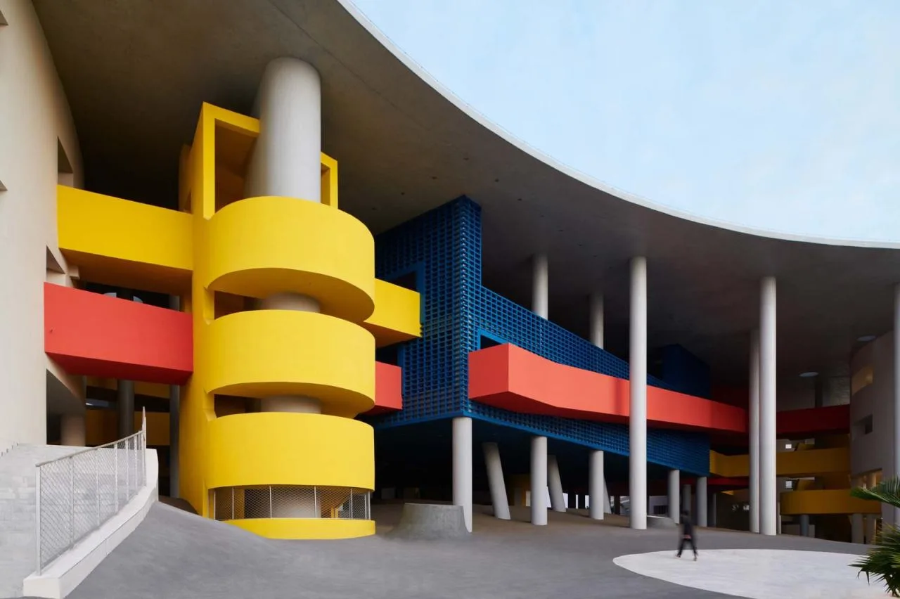 BIM Architecture | Haikou Jiangdong Huandao Experimental School/Ji · Architectural Firm