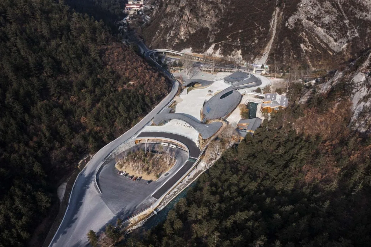 BIM Architecture | Jiuzhaigou Valley Scenic and Historic Interest Area Valley Entrance Three dimensional Tourist Service Center/Tsinghua University Architectural Design and Research Institute