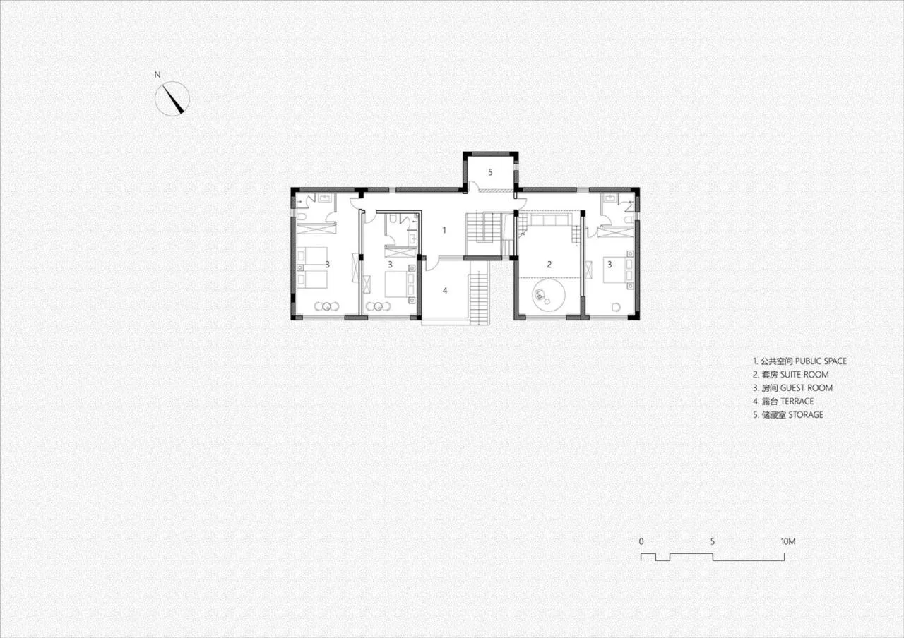 BIM architecture | Diaolou at the foot of snow mountain - Xizang Gama Xika homestay/hyperSity Architects