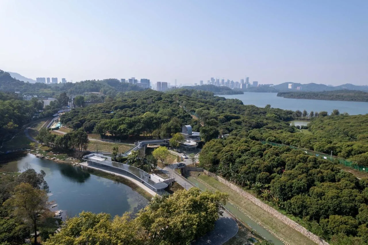BIM Architecture | Landscape Design/Original Design Studio for the Second Level Station and Surrounding Areas of the Phase I Ring West Lihu Greenway in Nanshan District, Shenzhen
