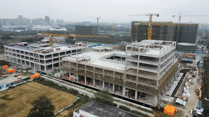 BIM Architecture | BOE (Chengdu) Innovation Center: Smart R&D Base for 'Sichuan Chongqing Characteristics' and 'Ecological Greenness'/FTA