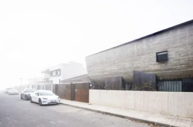BIM Architecture: Concrete Shell Design for NAU Residential by MUKA Arquitectura-BIM WORLD