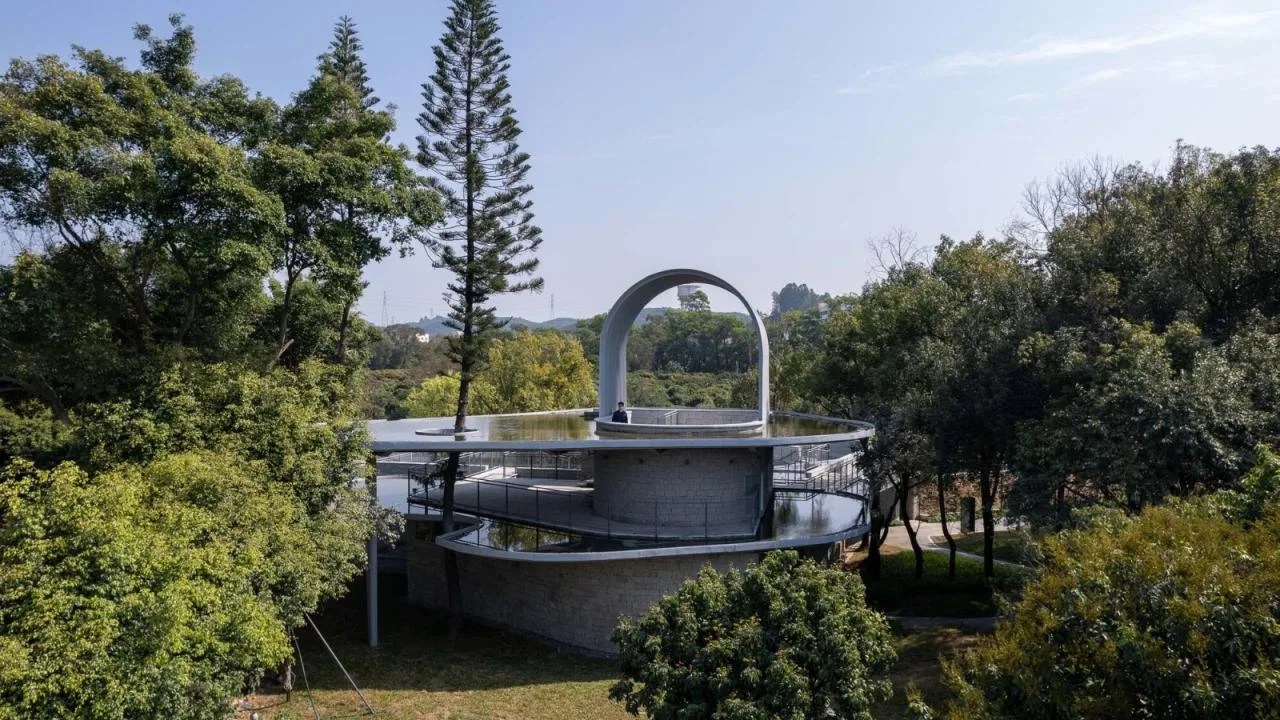 BIM Architecture | Landscape Design/Original Design Studio for the Second Level Station and Surrounding Areas of the Phase I Ring West Lihu Greenway in Nanshan District, Shenzhen