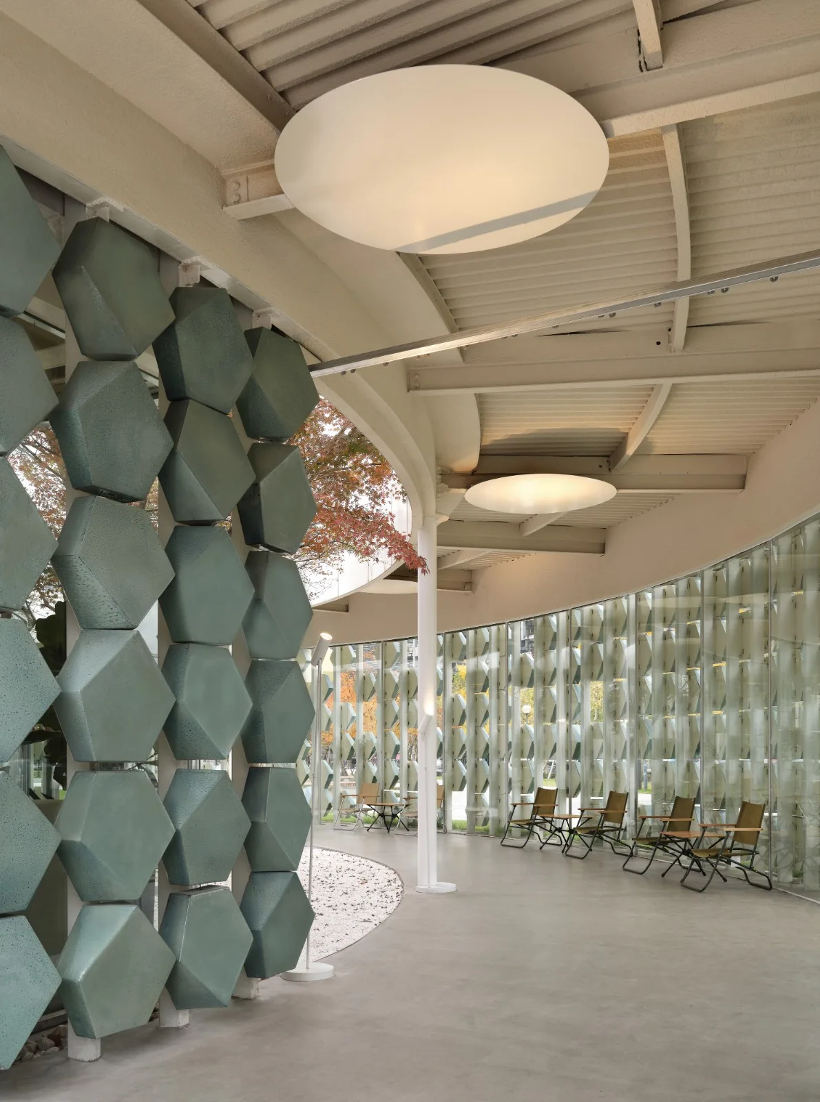 BIM Architecture | LOAM Porcelain House Coffee under the Green Maple Tree/Eight Wilderness Design