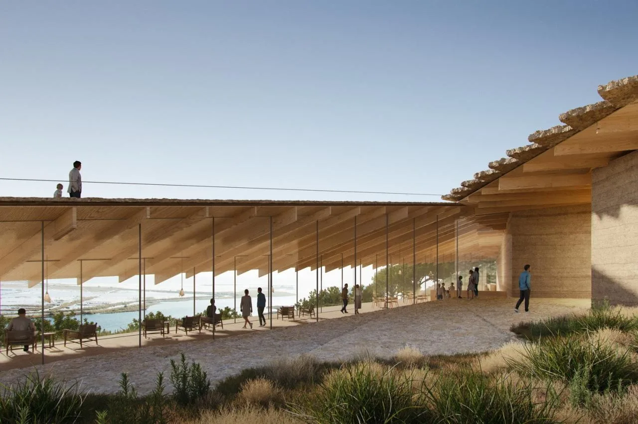 BIM Architecture | Narrative: World Heritage Butrint National Park Visitor Center Competition/Kengo Kuma