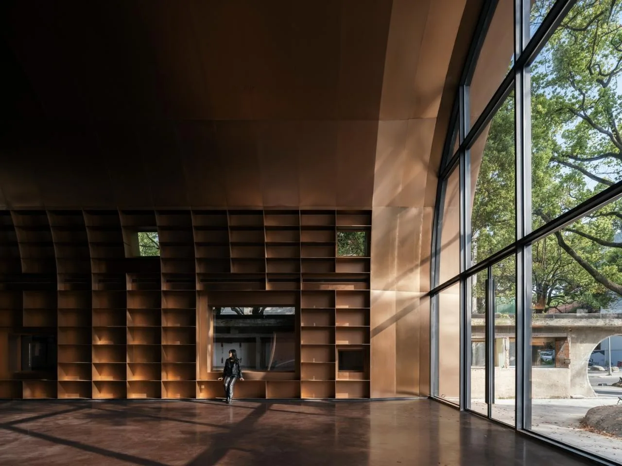 BIM Architecture | Full Metal Shell: Copper Fortress/Wutopia Lab