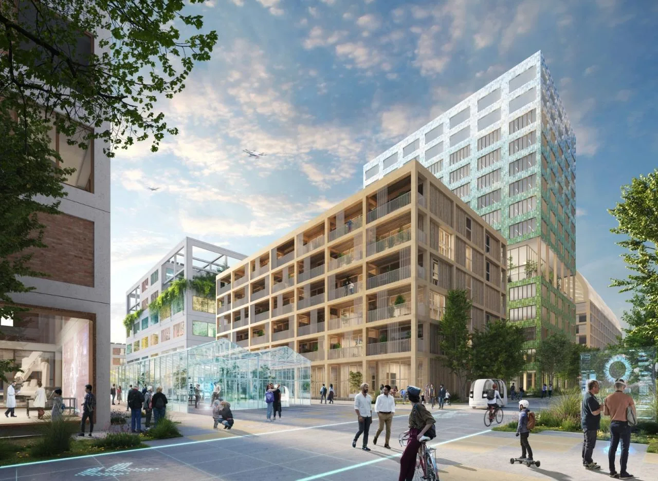 BIM Architecture | Germany Heilbronn Artificial Intelligence Park Innovation Park/MVRDV