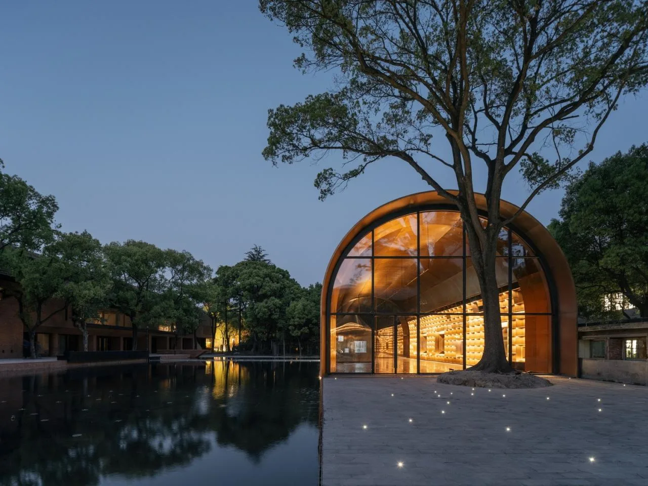 BIM Architecture | Full Metal Shell: Copper Fortress/Wutopia Lab