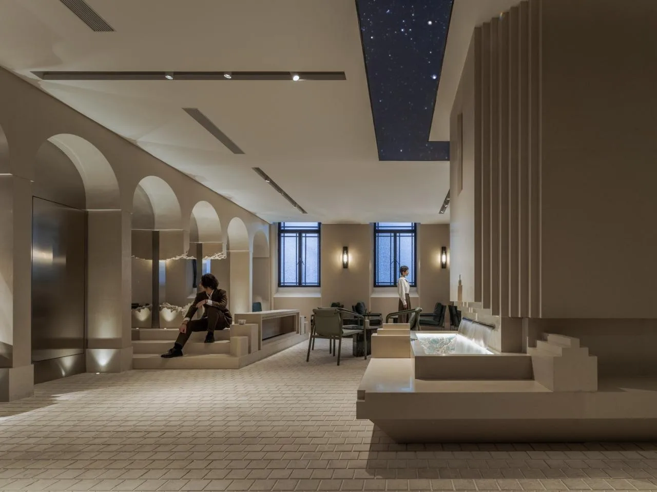 BIM Architecture | Piazza in a room: Macably Coffee (Historical Museum Store)/Wutopia Lab