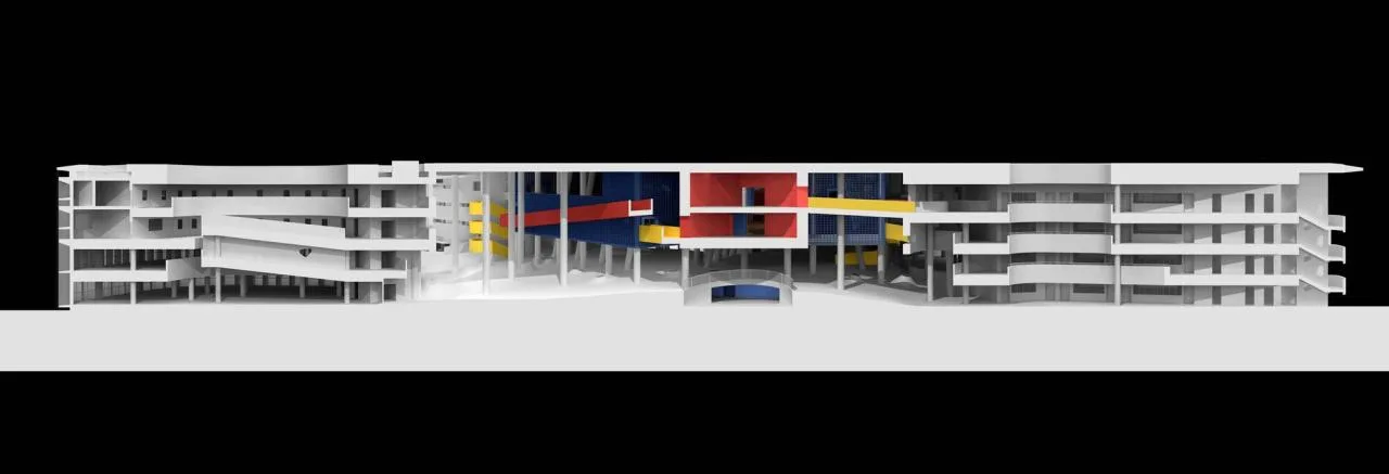 BIM Architecture | Haikou Jiangdong Huandao Experimental School/Ji · Architectural Firm