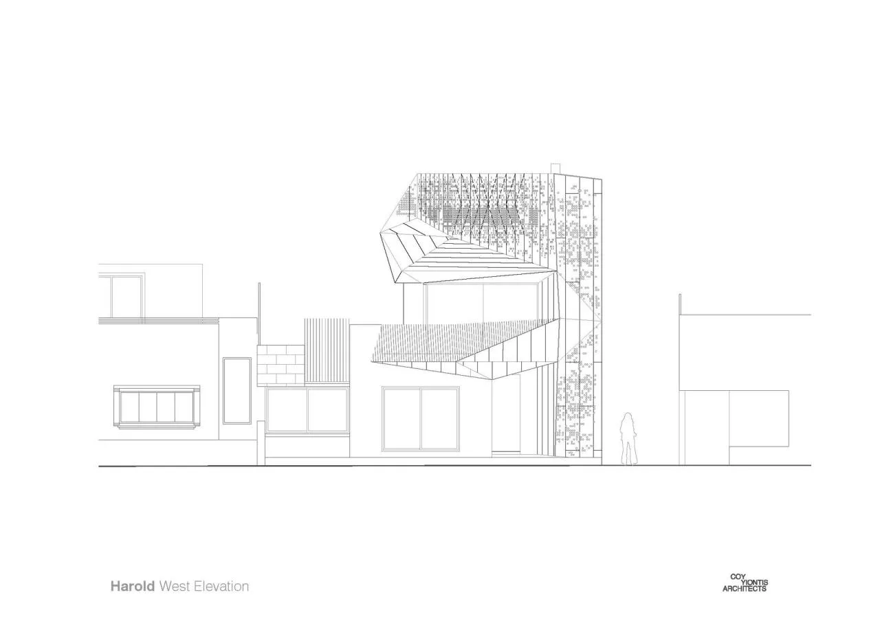 BIM Architecture | Dramatic Structure, Harold Residence/Coy Yiontis Architects