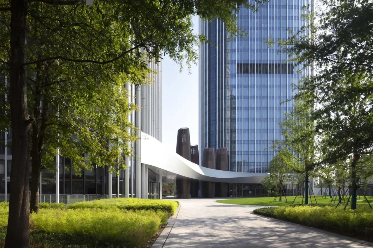 BIM Architecture | Qianjiang Tide: Hangzhou Shimao Smart Gate Super High rise Urban Complex/Jiang Ping Studio