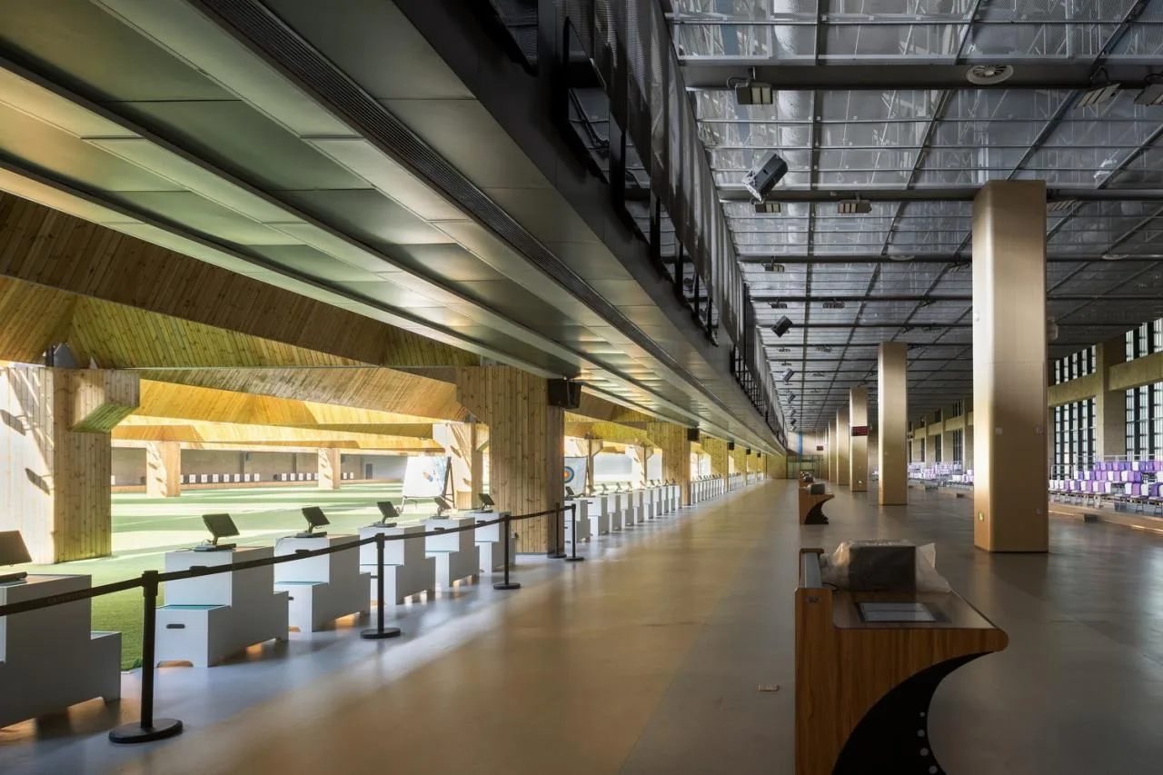 BIM Architecture | Fuyang Yinhu Sports Center: Asian Games Shooting and Archery Modern Pentathlon Hall/Zhejiang University Architectural Design and Research Institute
