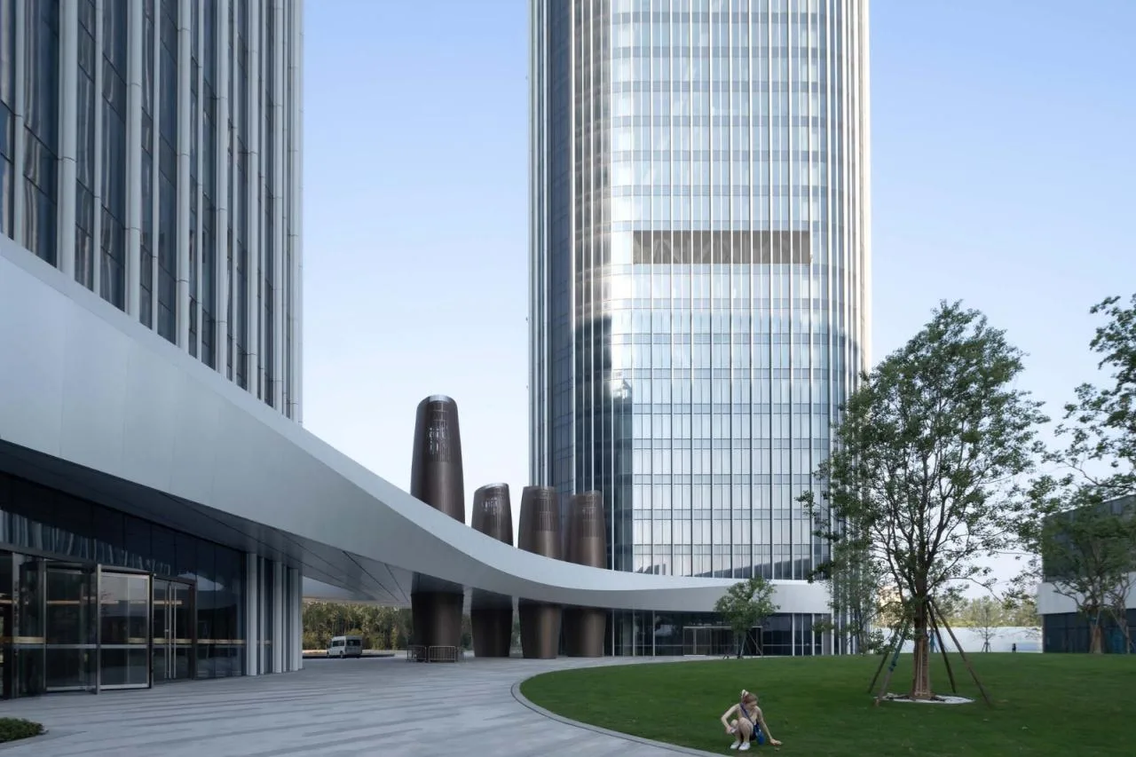 BIM Architecture | Qianjiang Tide: Hangzhou Shimao Smart Gate Super High rise Urban Complex/Jiang Ping Studio
