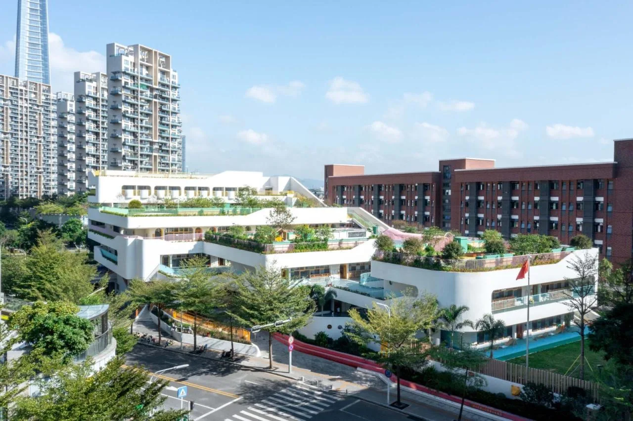 BIM Architecture | Nanshan District Education Kindergarten Shenzhen Bay Branch/Shenzhen Tianhua Architectural Design