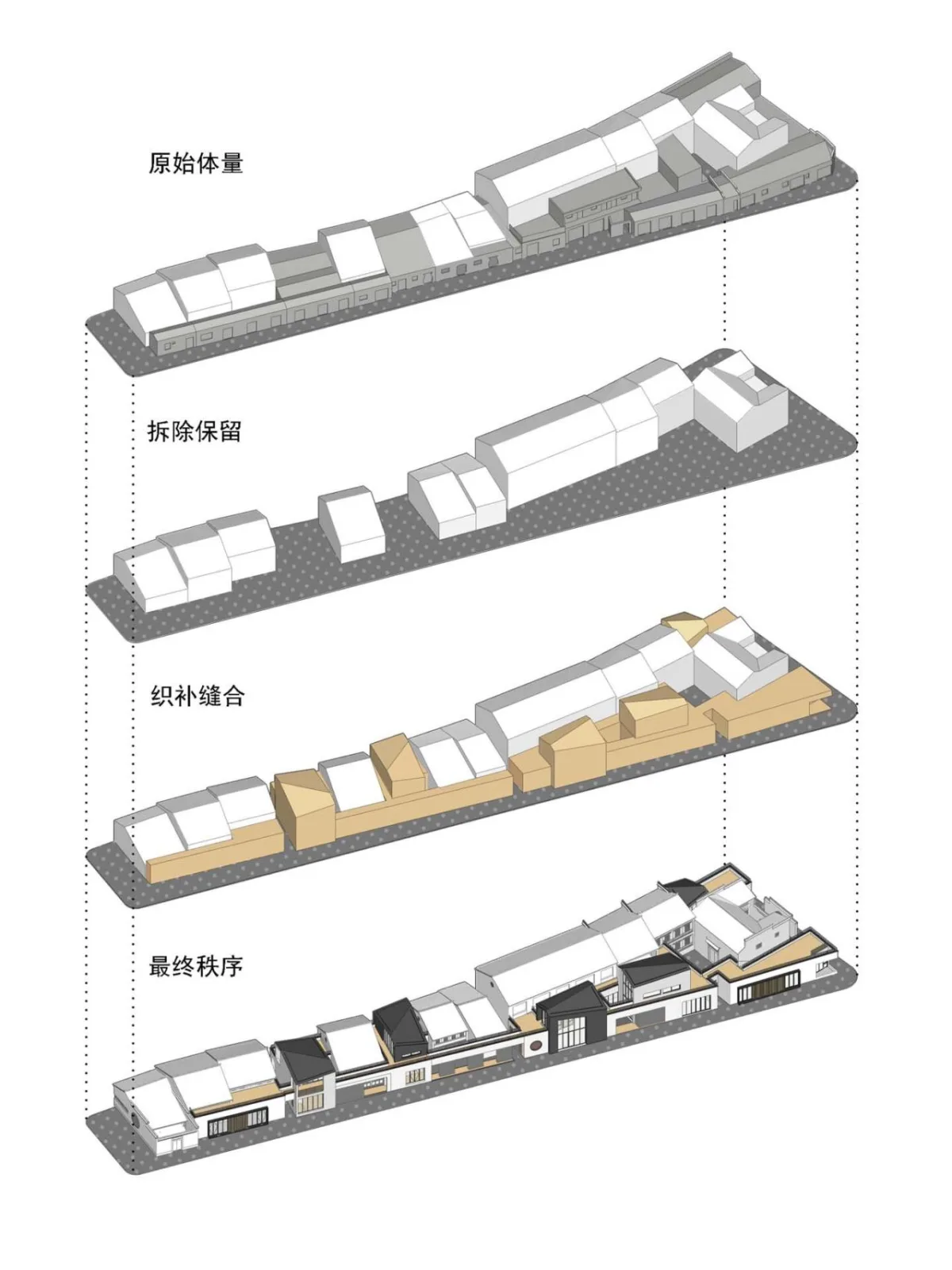 BIM Architecture | Renovation and Transformation of Jingde Water Street/Unform Buildings