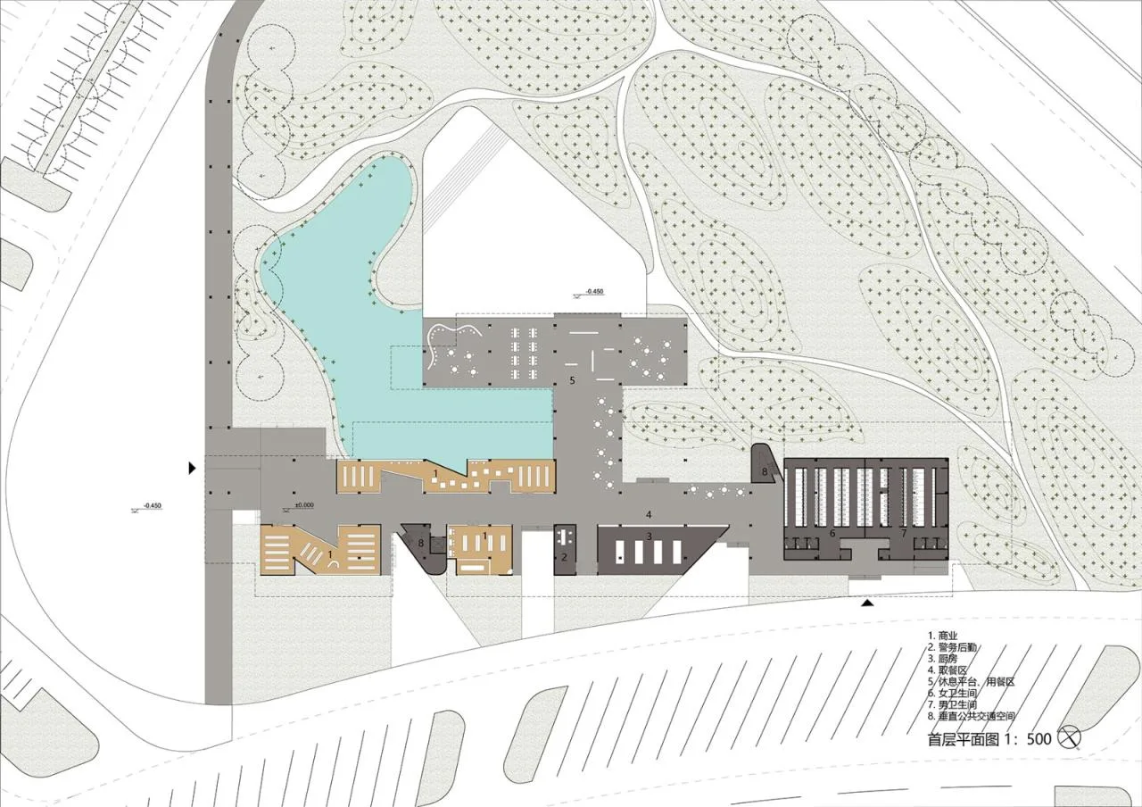 BIM Architecture | Instant Park INSTANT PARK: Design Scheme for the Bridge Service Area of the Yongtaiwen Expressway Reconstruction and Expansion Project/Similar Architecture