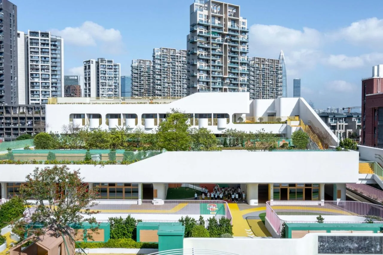 BIM Architecture | Nanshan District Education Kindergarten Shenzhen Bay Branch/Shenzhen Tianhua Architectural Design