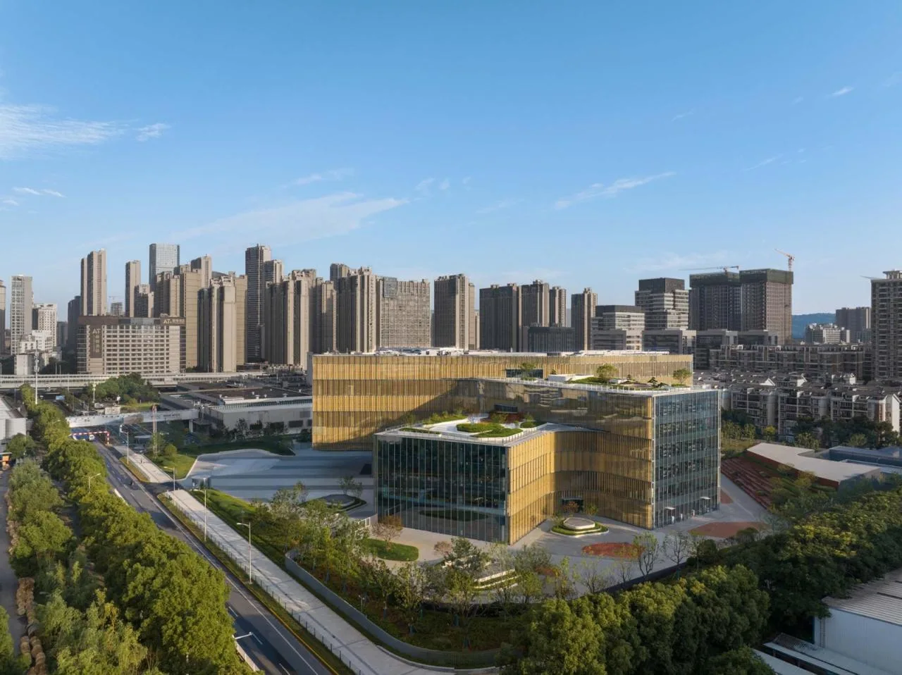 BIM Architecture | Changfei Fiber Optic Industry Building/Gensler