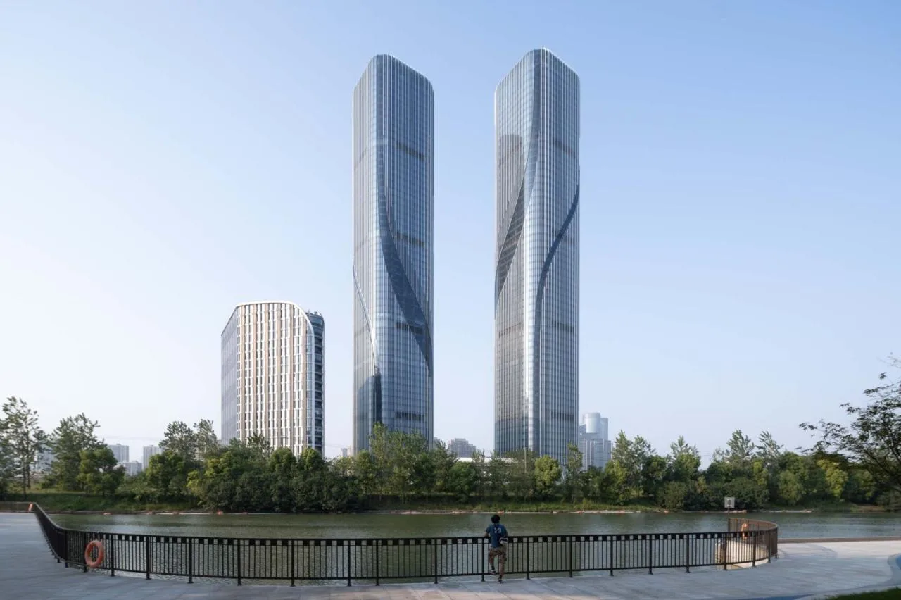 BIM Architecture | Qianjiang Tide: Hangzhou Shimao Smart Gate Super High rise Urban Complex/Jiang Ping Studio