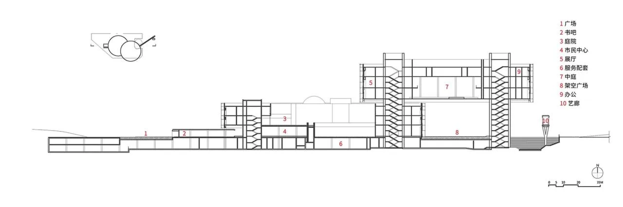 BIM Architecture | Nanjing Jiangbei Civic Center/MENG Architectural Creation Institute