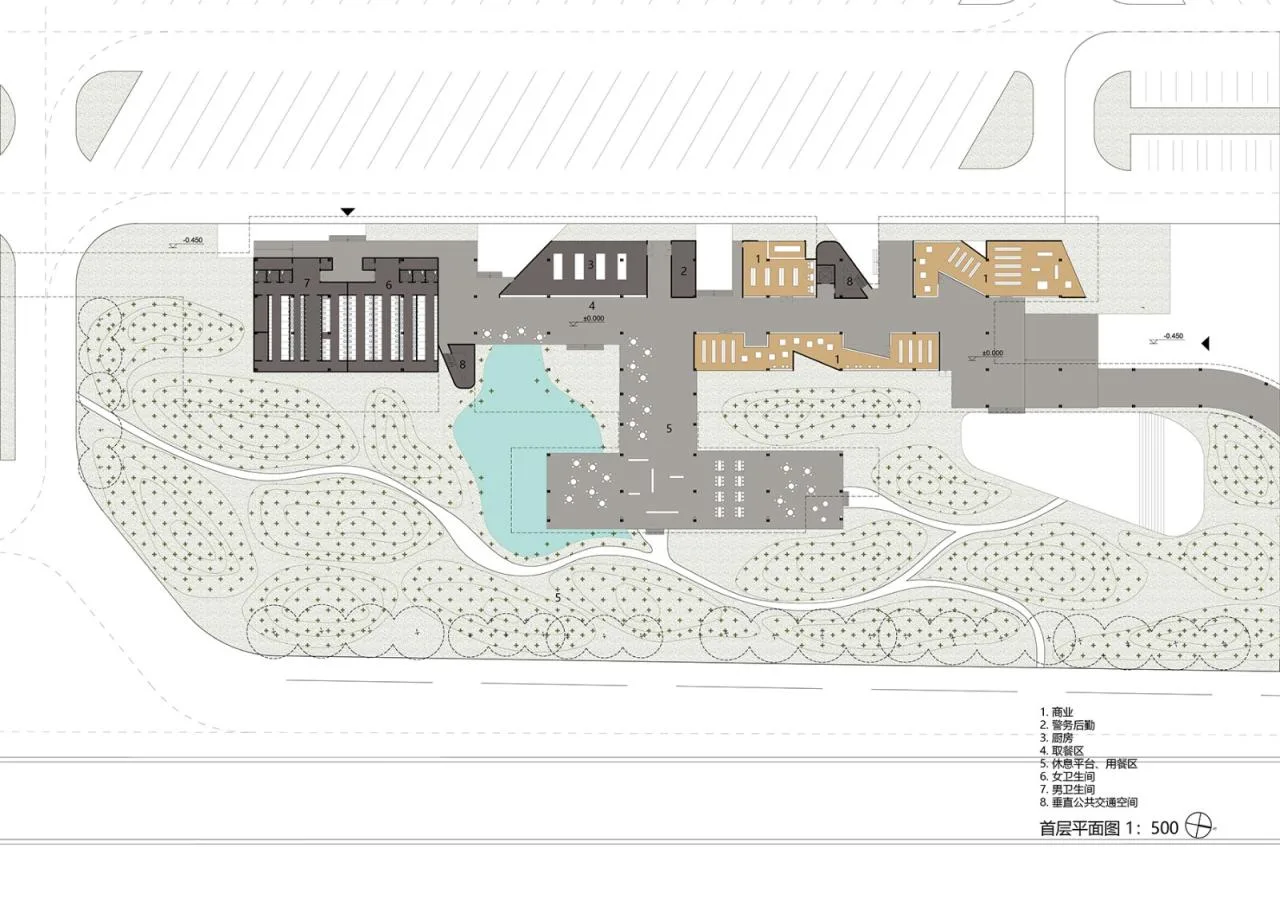 BIM Architecture | Instant Park INSTANT PARK: Design Scheme for the Bridge Service Area of the Yongtaiwen Expressway Reconstruction and Expansion Project/Similar Architecture