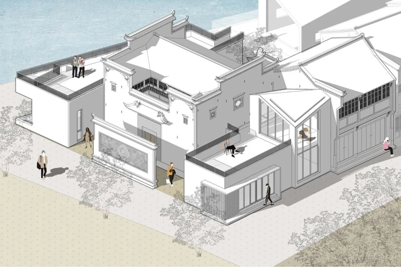 BIM Architecture | Renovation and Transformation of Jingde Water Street/Unform Buildings