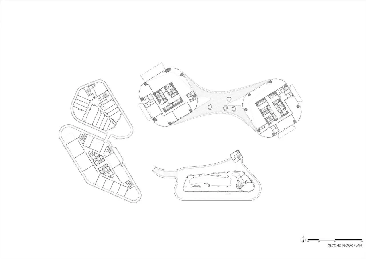 BIM Architecture | Qianjiang Tide: Hangzhou Shimao Smart Gate Super High rise Urban Complex/Jiang Ping Studio